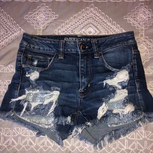 American Eagle shortie shorts